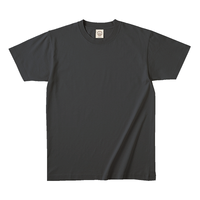 ブラック TRUSS 5.3oz オーガニックコットンTシャツ