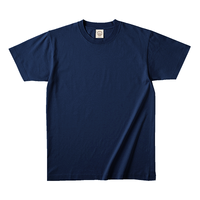 ブルー TRUSS 5.3oz オーガニックコットンTシャツ