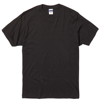 ブラック United Athle 4.0oz プロモーションTシャツ