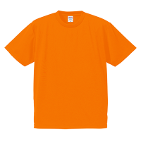 オレンジ United Athle 4.1oz ドライアスレチックTシャツ インクジェット加工