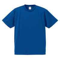 ブルー United Athle 4.1oz ドライアスレチックTシャツ インクジェット加工