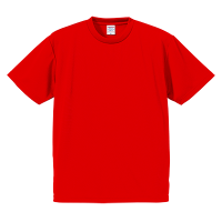 レッド United Athle 4.1oz ドライアスレチックTシャツ