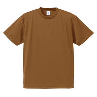 ブラウン United Athle 4.1oz ドライアスレチックTシャツ