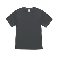 ブラック United Athle 4.4oz ドライスムース リサイクルポリエステル Tシャツ