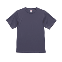 パープル United Athle 4.4oz ドライスムース リサイクルポリエステル Tシャツ