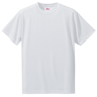 ホワイト United Athle 4.7oz ドライシルキータッチTシャツ
