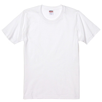 ホワイト United Athle 5.0oz レギュラーフィットTシャツ