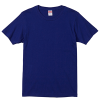 ブルー United Athle 5.0oz レギュラーフィットTシャツ