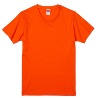 オレンジ United Athle 5.0oz レギュラーフィットTシャツ
