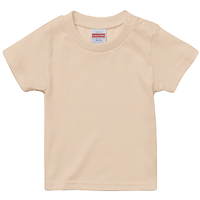 ベージュ United Athle 5.6oz ハイクオリティTシャツ(ベビー)