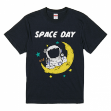 宇宙の日9／12のTシャツをオリジナルでプリント 今日は何の日テンプレート　United Athle 5.6oz ハイクオリティTシャツの無料デザインテンプレート