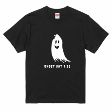 幽霊の日7／26のTシャツをオリジナルでプリント 今日は何の日テンプレート　United Athle 5.6oz ハイクオリティTシャツの無料デザインテンプレート