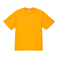 イエロー United Athle 6.2oz オープンエンド フェードウォッシュ Tシャツ