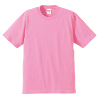 ピンク United Athle 6.2oz Tシャツ