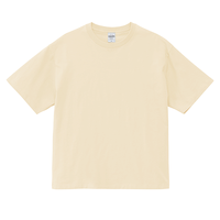 ベージュ United Athle 6.5oz ファインジャージーボックスシルエットTシャツ