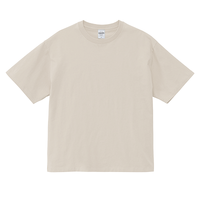 ベージュ United Athle 6.5oz ファインジャージーボックスシルエットTシャツ