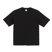 ブラック United Athle 9.1oz マグナムウェイトビッグシルエットTシャツ