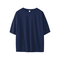 ブルー wundou 3.9oz ストリートTシャツ