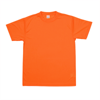 オレンジ wundou 3.9oz ドライライトTシャツ