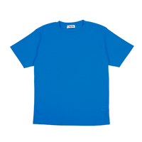 ブルー wundou 5.1oz タフドライTシャツ