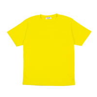 イエロー wundou 5.1oz タフドライTシャツ