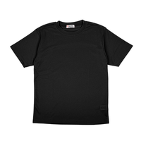 ブラック wundou 5.1oz タフドライTシャツ