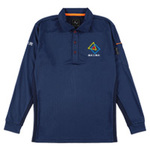 アタックベース ベンチレーション 長袖ポロシャツ 通年 40015