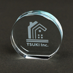 サンドブラスト ペーパーウエイト（縦型）