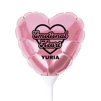 ハート型フィルム風船 13cm（100個セット）