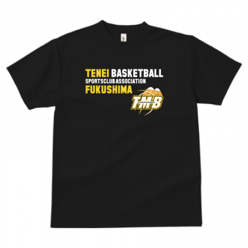バスケットボールチームのオリジナルTシャツ