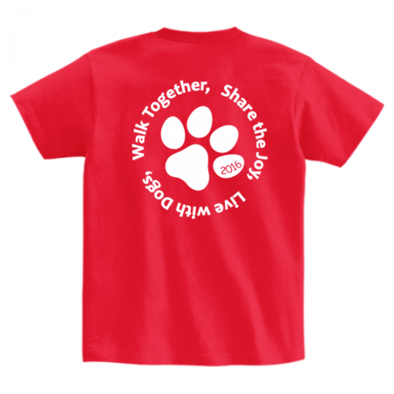 愛犬家のオリジナルTシャツ