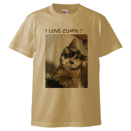 見返り美猫のオリジナルTシャツ