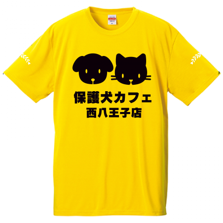犬イラストのオリジナルTシャツ