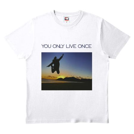 素敵な写真もきれいにプリント オリジナルTシャツ