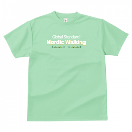 ノルディックウォーキング用のオリジナルチームTシャツ