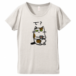 猫イラストがかわいいレディースTシャツ