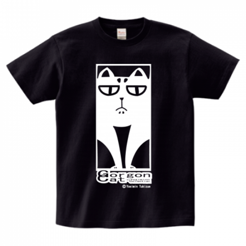 ユニークな猫イラストのオリジナルTシャツ