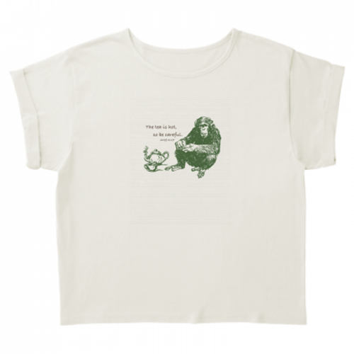 リアルタッチの猿イラストが印象的なtシャツ オリジナルプリント Jp お客様プリント作品集