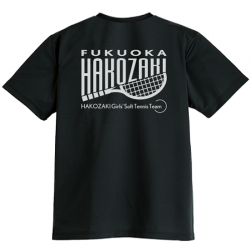 ソフトテニスチームのオリジナルドライTシャツ
