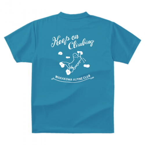 山岳クラブのオリジナルTシャツを作成