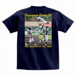 野球の試合写真をプリントした記念のオリジナルTシャツ
