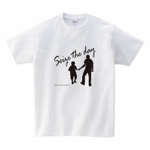 子供用に親子デザインのオリジナルTシャツを作成