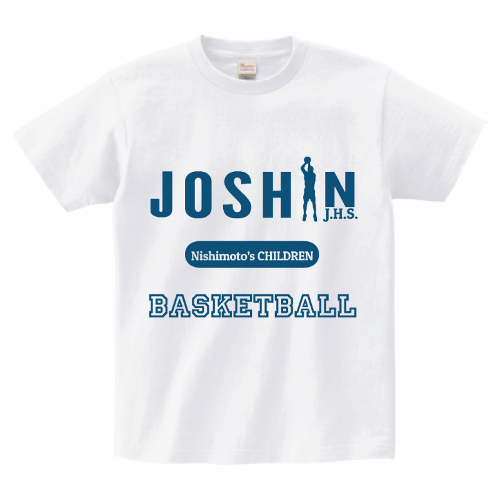 バスケットボール部でオリジナルのチームTシャツを作成！