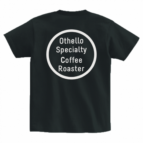 コーヒー店のロゴをプリントしてスタッフ用のオリジナルTシャツを作成！