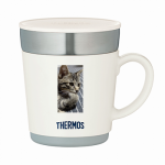 愛猫の写真をプリントしてサーモスの保温マグカップをオリジナルで作成！