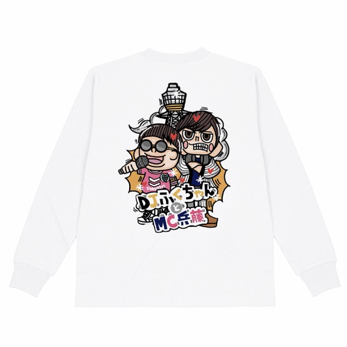 ポップなイラストがインパクト大なライブ用長袖Tシャツ