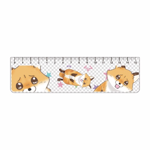見ていて飽きないかわいいキャラクターのオリジナル定規