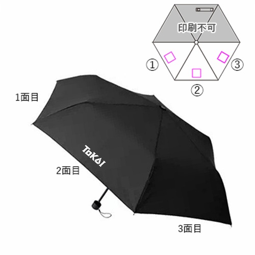 中高生ロボコンチームのオリジナル折りたたみ傘
