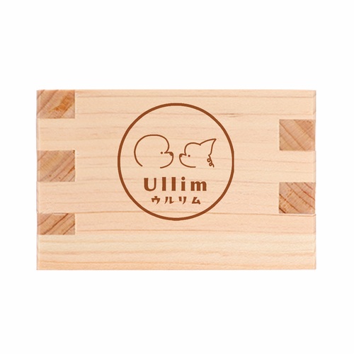 キッチンカーのロゴをレーザー彫刻！オリジナル枡に