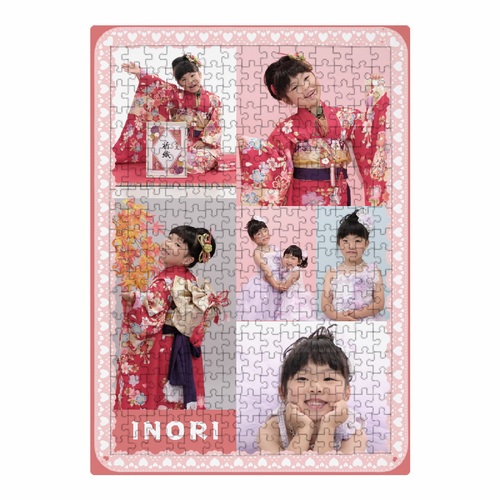 色鮮やかな七五三写真で作るオリジナルジグソーパズル